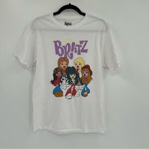 Women's Bratz Dolls Group Tee White Medium